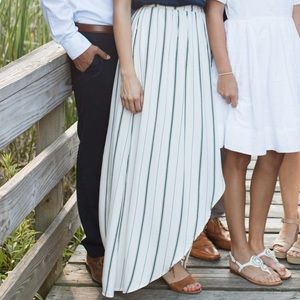 Faithful the Brand high-low wrap skirt